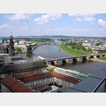 Dresden Ausblick von der Frauenkirche