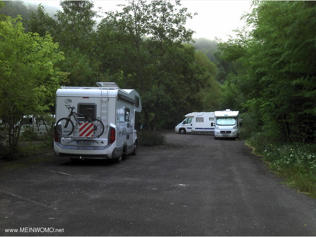  Parking to stay near Conques