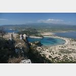 Blick auf die Ochsenbauchbucht, Pylos, Pilos 24001, Griechenland
