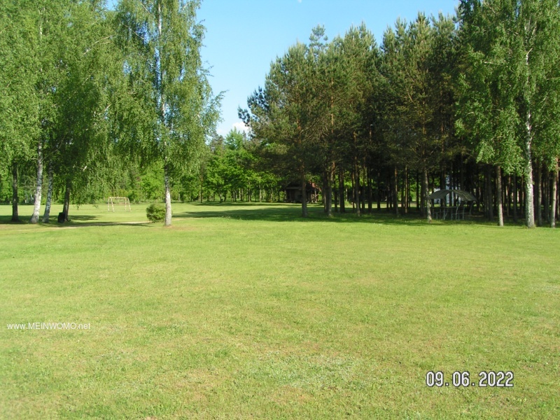    The extensive grounds offer plenty of space    