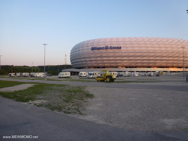 Wohnmobilstellplatz Allianz Arena 