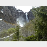 Der Njupeskr-Wasserfall