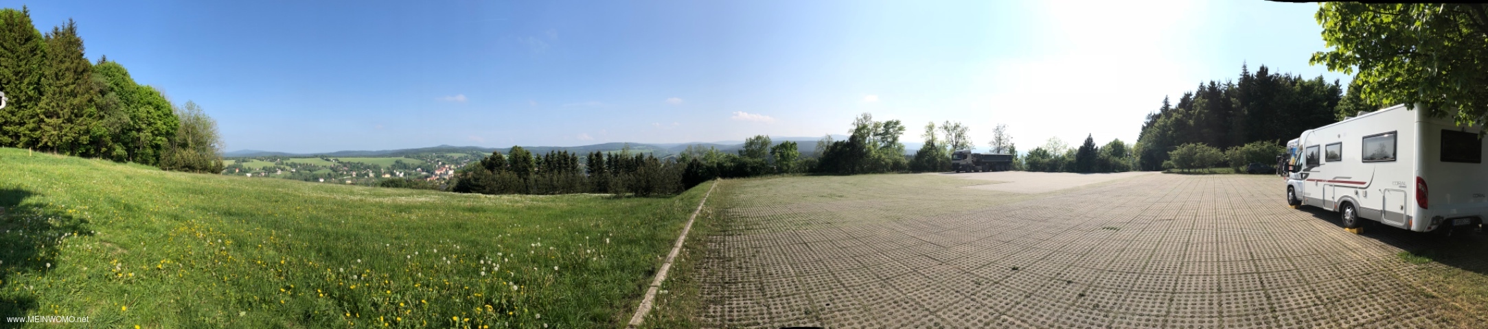  Panoramic view to Czechia
