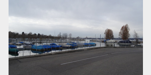 Bootshafen Seegarten fr Segelboote