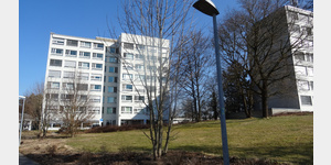 Kantonsspital Frauenfeld mit mehreren Gebudekomplexen