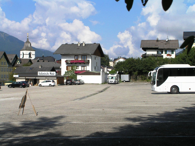 1 stor parkeringsplats St. Wolfgang