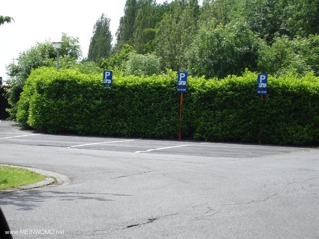  parcheggio spazia lunghi fino a 9,5 m