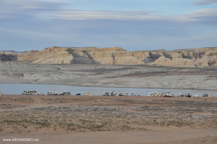  Lone Rock Campground on Lake Powell