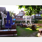 Schner Biergarten in der Altstadt, Poststrae 7, 36199 Rotenburg an der Fulda, Deutschland