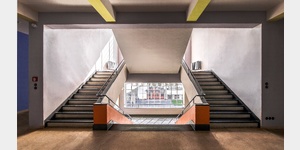 Bauhaus Dessau 03/2017  Treppenhaus