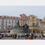 Prag 2016 - Denkmal Jan Hus auf dem Aldtstdter Ring