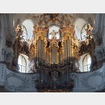 wunderschn verzierte Orgel