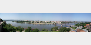 Die Donau beo Novi Sad