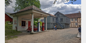 Alte Tankstelle als Museum