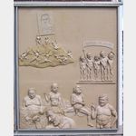 Das Triptychon Ludwigs Erbe von Peter Lenk, rechter Teil