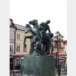 Skulptur in der stra / Vstra Storgatan