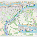Verlauf Planetenweg Passau