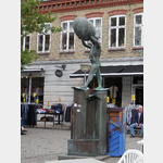 Skulptur in der Storegade, Haderslev