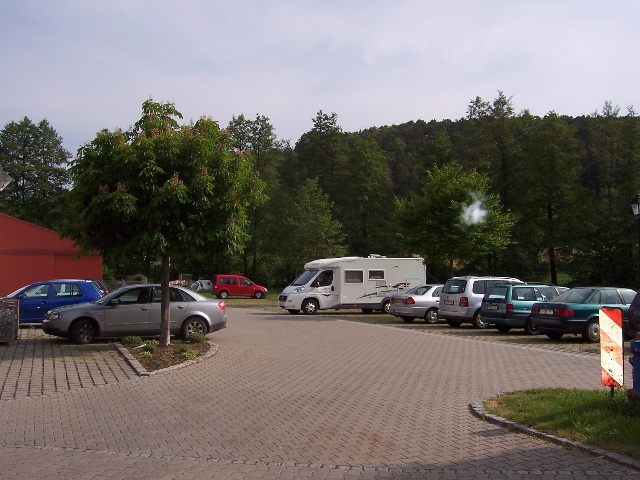 Parkplatz/Stellplatz am Gasthaus