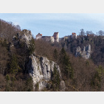 Nhe Brilon: Blick von der Donau Richtung "Altstadtfels"