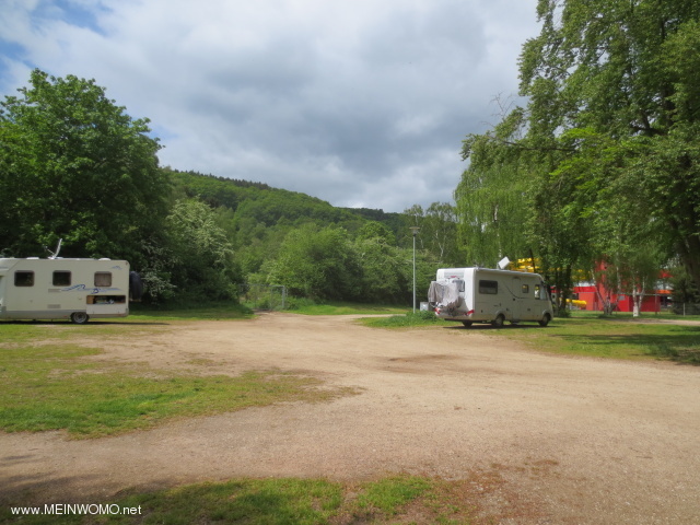  Bad Mnstereifel / Area per campeggiatori il Eifelbad maggio 2014