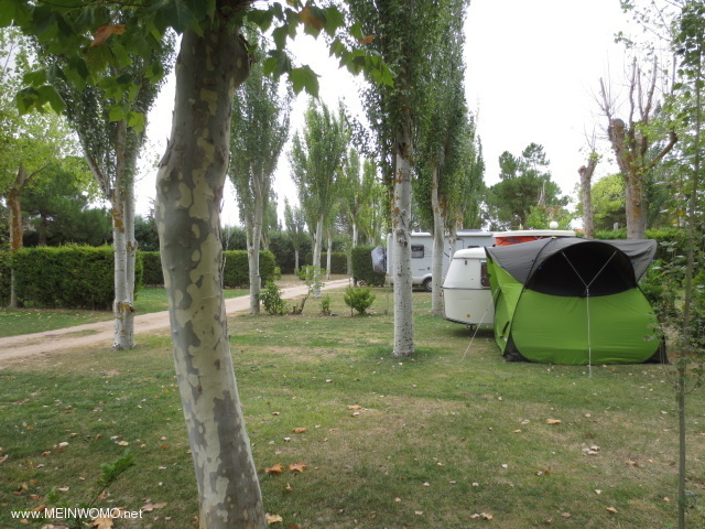 Castrojeriz / Camping Camino de Santiago im Sept. 2014