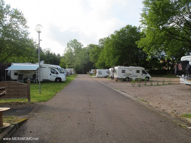 Epinal / Camping Parc du Chateau im Mai 2015