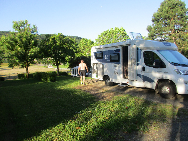 Arbois / Camping Les Vignes im Juni 2016