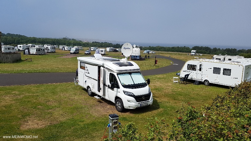  Dunbar Camping en Caravanning Club-site.