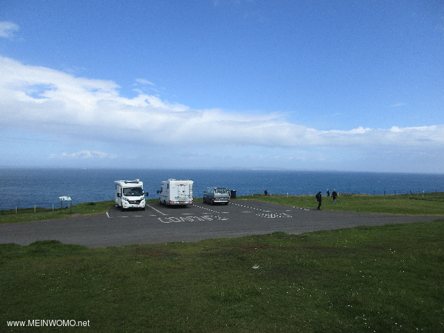  Parking at Duncansby Head