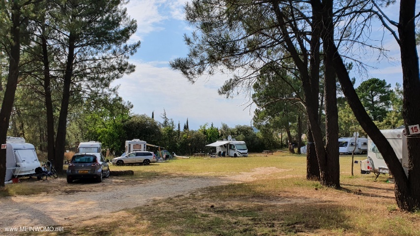 Bedoin / Camping La Garenne im Juli 2021