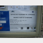Locronan / Frankreich / TouristInfo / ffnungszeiten