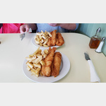 Fish and Chips in Girvan
