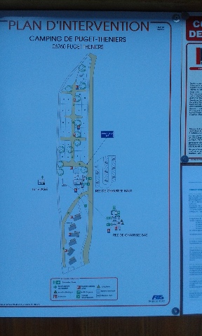 Plan des Platzes