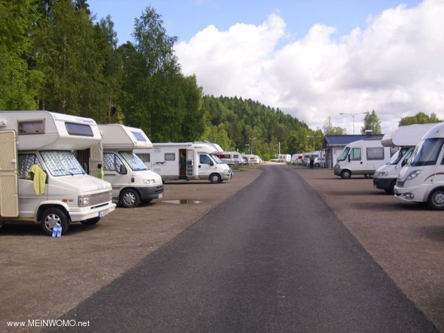  Ullared parking space at the campsite