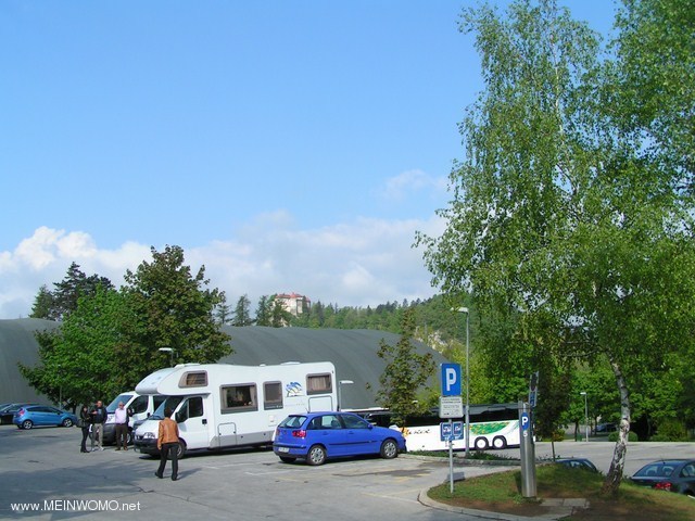 parkeerplaats Bled