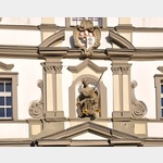Detailaufnahmen vom Rathaus von Wangen,Wangen im Allgu hat eine historische Altstadt mit viel Geschichte und Sehenswrdigkeiten., Marktplatz 4, 88239 Wangen im Allgu, Deutschland