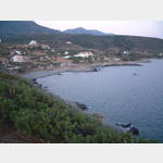 Sicht auf die Bucht sdlich von Paleokastro, Leoforos Dimokratias, Voia 23053, Griechenland