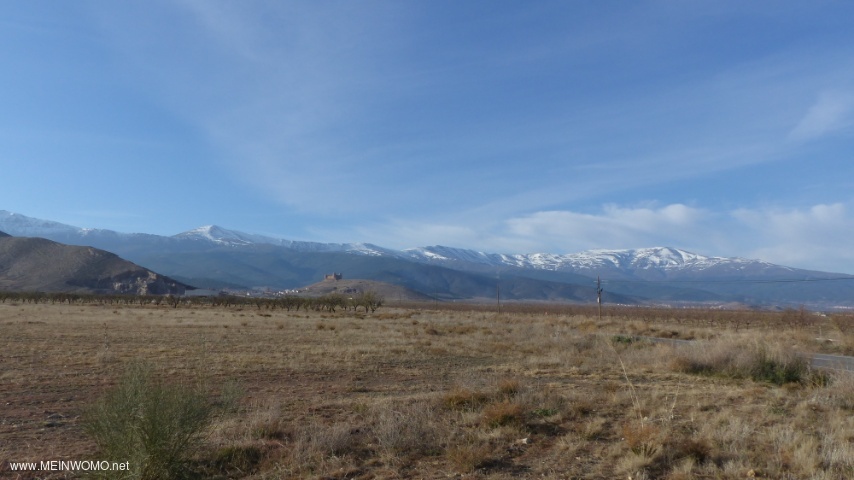View to Calahorra. 