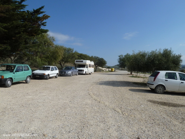  Parkplatz an Ausgrabung Eraclea Minoa 