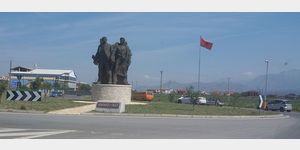 Impressionen entlang der Strasse von Ulcinji Montenegro nach Shkodra