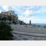 Castellamare del Golfo, Platz an der Strandpromenade