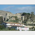 Blick auf die Burg bei Siculiana, SP75, 92010 Siculiana Agrigento, Italien