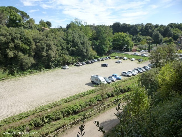  Parking place from top