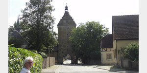 Frickenhausen Rundgang Stadttor Westen