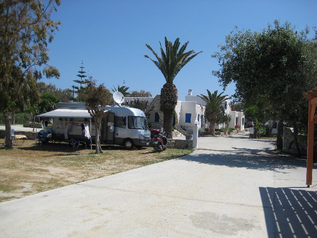 Camping Maragas sehr schner Camping auf Naxos