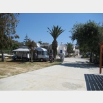 Campingplatz Maragas sehr schner Campingplatz auf Naxos